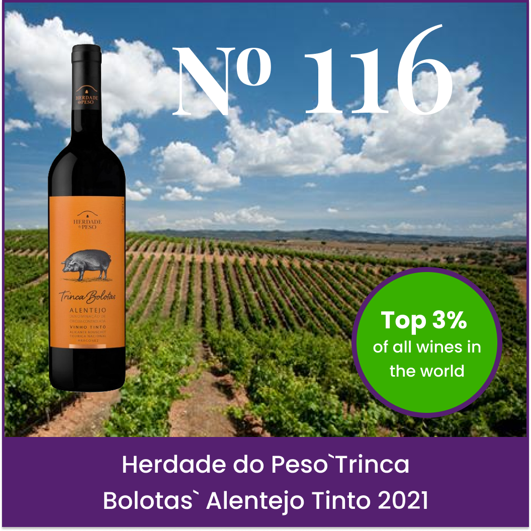 Herdade do Peso`Trinca Bolotas` Alentejo Tinto 2021