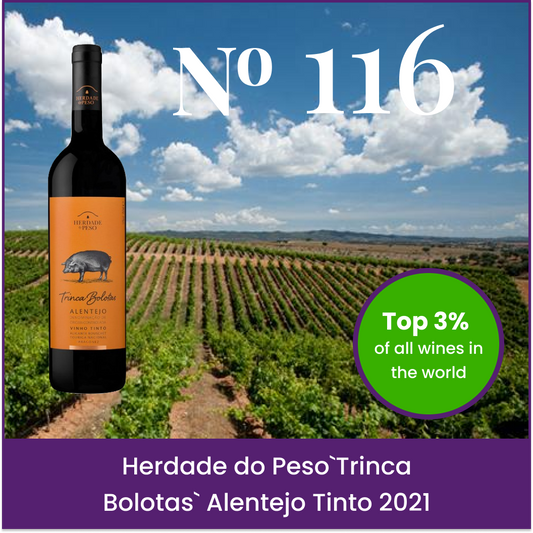 Herdade do Peso`Trinca Bolotas` Alentejo Tinto 2021