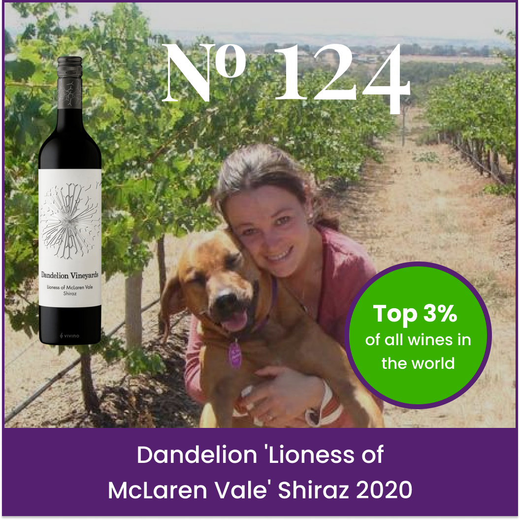 Dandelion 'Lioness of McLaren Vale' Shiraz 2020